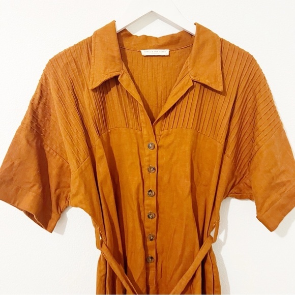 SPELL Rani Romper in Copper Tie Revolve Size XS - Picture 3 of 10